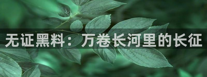 cggolive51吃瓜：无证黑料：万卷长河里的长征