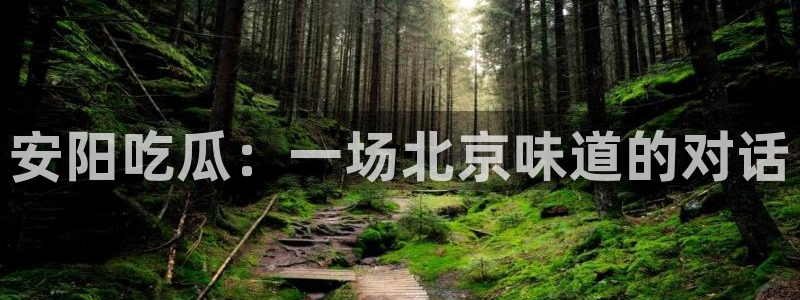 51吃瓜今日大瓜必吃大瓜：安阳吃瓜：一场北京味道的对话