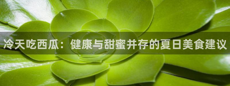 51cg10今日吃瓜：冷天吃西瓜：健康与甜蜜并存的夏日美食建议