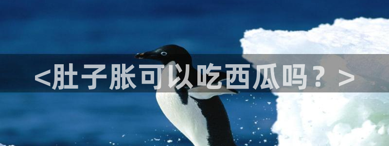 高血糖能吃籽瓜吗：<肚子胀可以吃西瓜吗？>