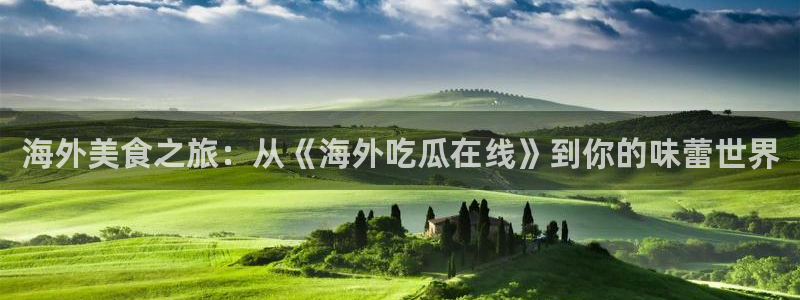 91吃瓜网今日吃瓜入口：海外美食之旅：从《海外吃瓜在线》到你的味蕾世界