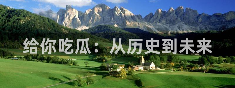 吃瓜爆料网不打烊回家：给你吃瓜：从历史到未来